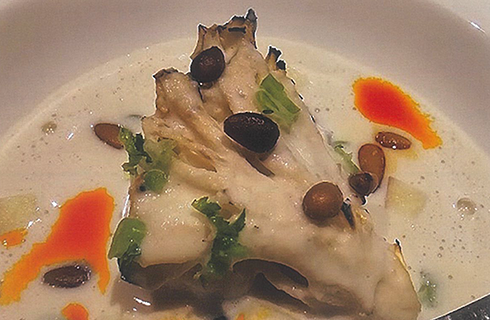 豆腐の冷製スープ