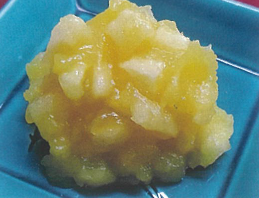 リンゴきんとん