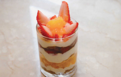 フルーツティラミスとフルーツクロワッサン