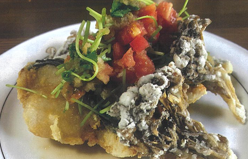 タラのポン唐とサンマのカレー煮